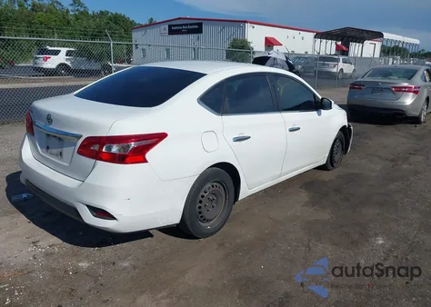 2017 Nissan Sentra S из США, поврежденный, VIN 3N1AB7AP7HY399836